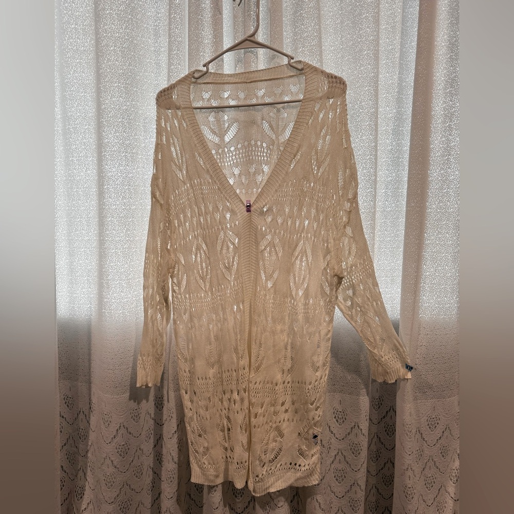 SHEIN White Knit Sweater